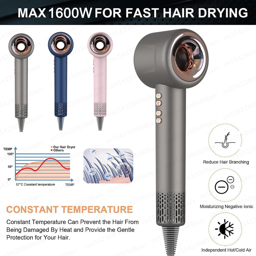 Bladeless Hair Dryer 220V | Negative Ion Personal Hair Care & Styling Tool