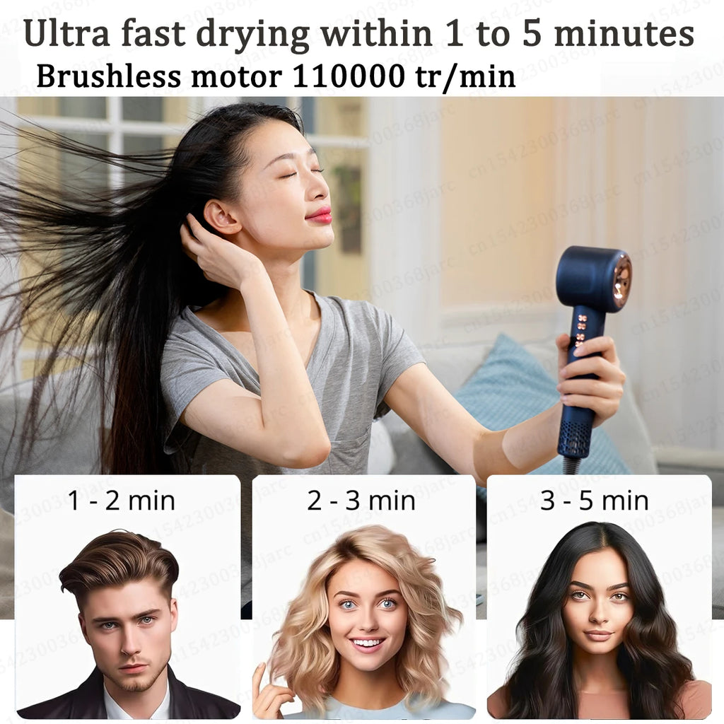 Bladeless Hair Dryer 220V | Negative Ion Personal Hair Care & Styling Tool